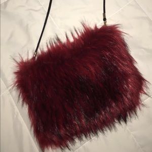 Fur Crossbody Bag